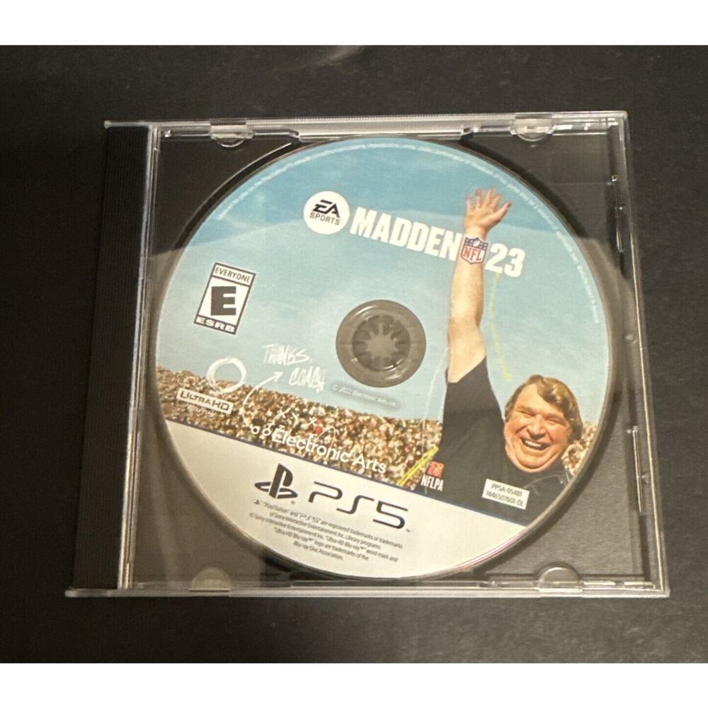 Madden NFL 23 Sony PlayStation 5 PS5 Video Game Disc Only Tested Football